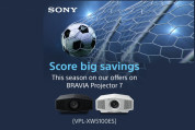 Sony WK Promotie voor de Sony Bravia 7 VPL-XW5100